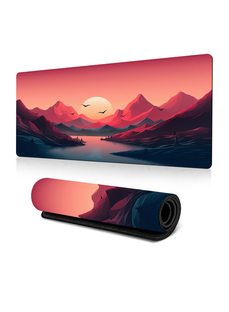 Y&D 300*800*3MM Creative Office Learning Game Non-slip Rubber Mouse Pad - Image 1