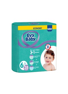 Diapers, Number 6, +16 Kg, Economy Pack - 28 Pieces - pzsku/ZF7363FC12834EC615546Z/45/_/1699858437/045063f9-40a9-4f5f-afb2-9a1cea8f162c