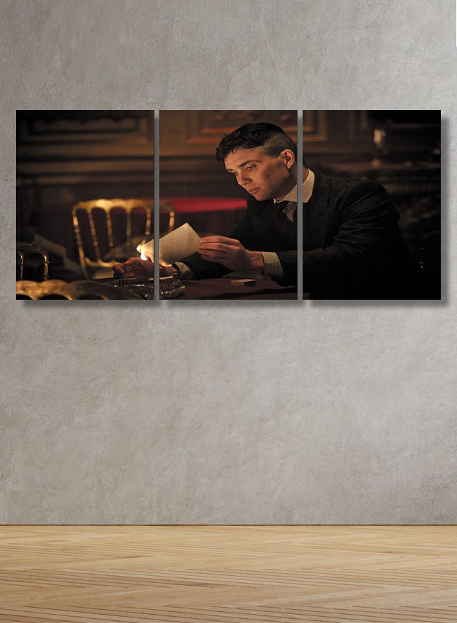 Marktna Decorative Wall Art Painting With a Modern Design,3 Pieces,Size 120x60cm - Image 1