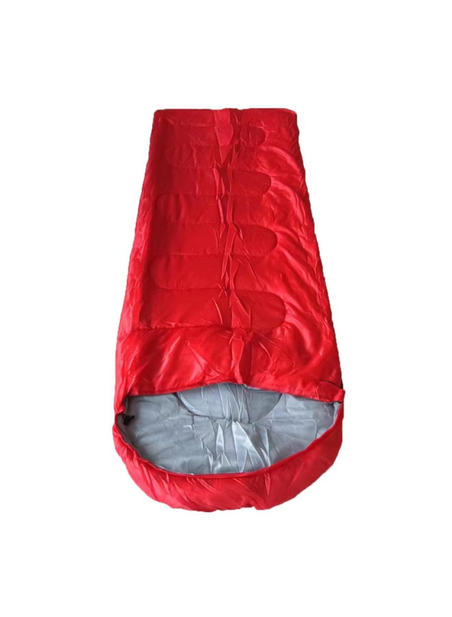 JH Adult Dirt-isolation Sleeping Bag With Hood Spring Autumn Winter Outdoor Camping - Image 3