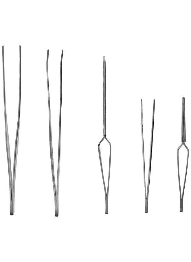 Steelman - Teelman 05625 5Piece Tweezer Set - Image 1