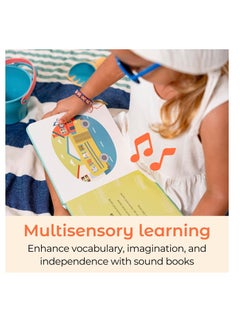 Generic Books The Wheels on The Bus Book | New Rechargeable Musical Book, No More Batteries | Books for 1 Year Old | Wheels on The Bus Toy | Musical Book for Toddlers 1-3 | Musical Toy for Toddlers  - Image 4