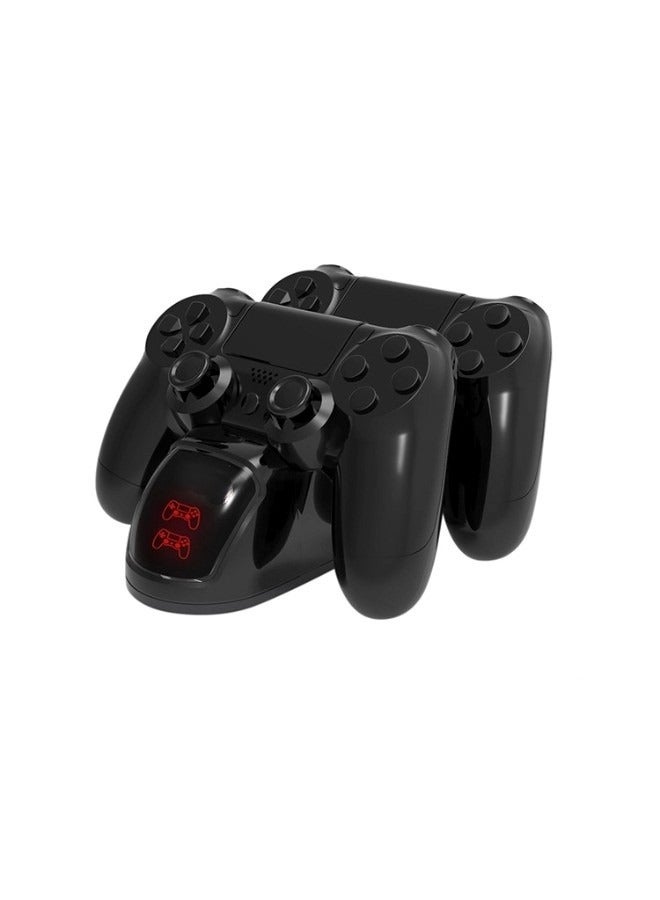 Dual Charging Dock With USB Cable For Play Station 4 Wireless Controller with Charging Status Display Screen - Image 2