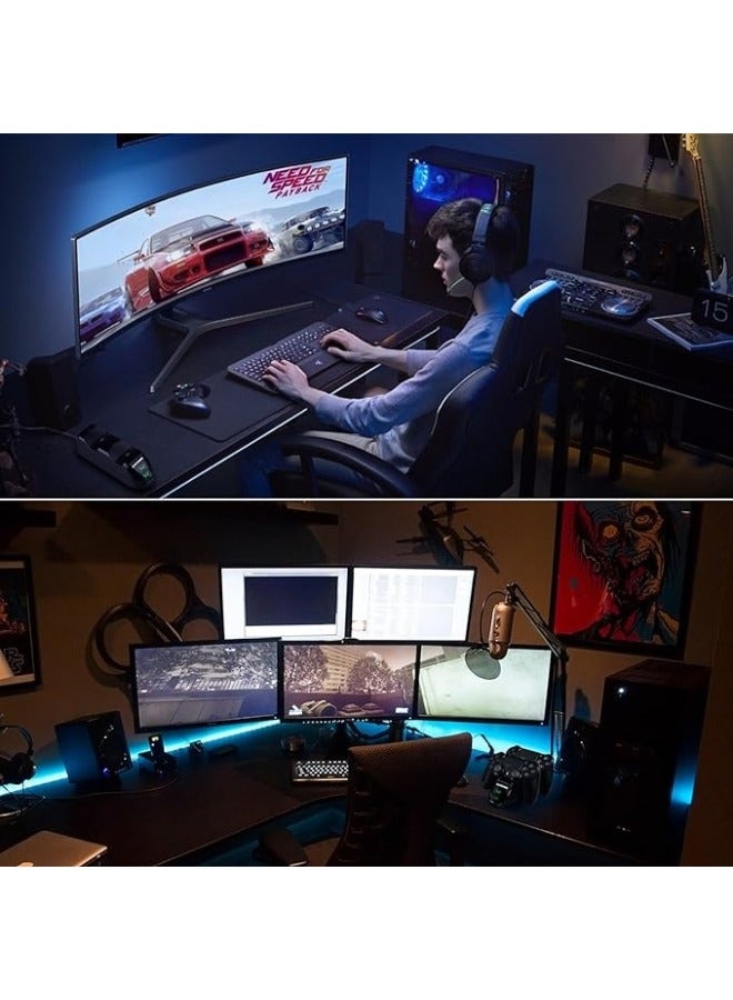 Dual Charging Dock With USB Cable For Play Station 4 Wireless Controller with Charging Status Display Screen - Image 5