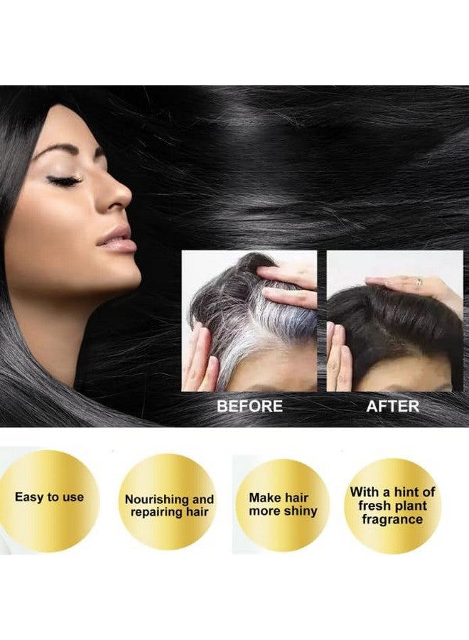 QUAAM Bubble Plant Hair Dyenew Botanical Bubble Hair Dye Hair Dye Shampoo For Women Men 20Ml 10Packs/Box (Chestnut Brown) - Image 5
