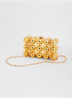 Haute Sauce Solid Push Lock Regular Acrylic Clutch Bag For Women  - Image 4