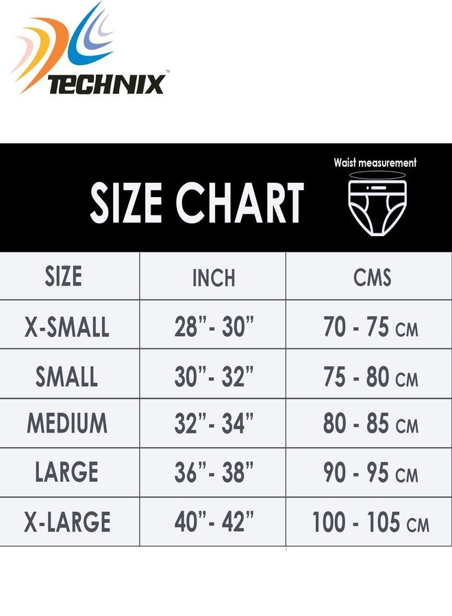 Technix Men's Breathable Cotton Athletic Supporters Cross fit Gym and Fitness for Cricket, Football, Hockey, Athletics, Badminton Lawn Tennis & Any Other Sports Black - Image 3