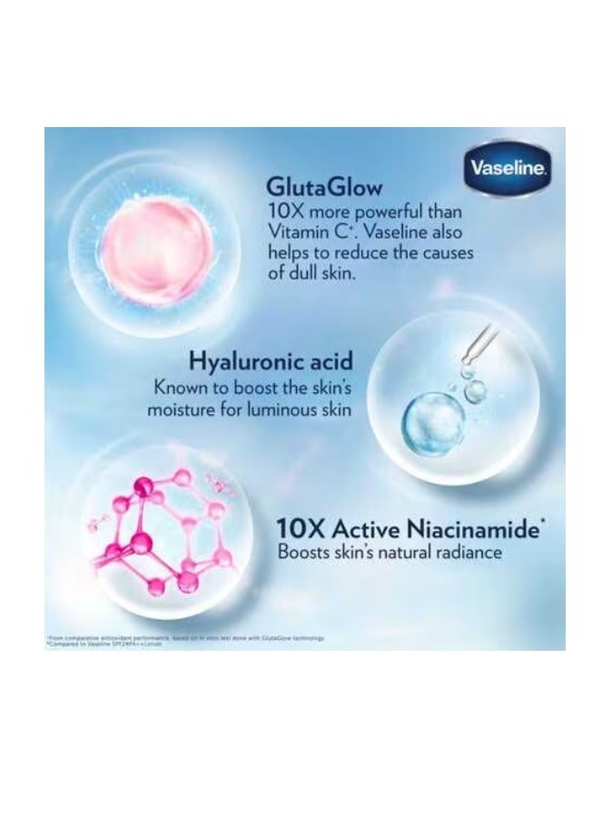 فازلين لوشن فازلين جلوتا هيا سيروم بيرست لوشن أساسي لتوحيد لون الجسم وتألقه 200 مل - Image 2