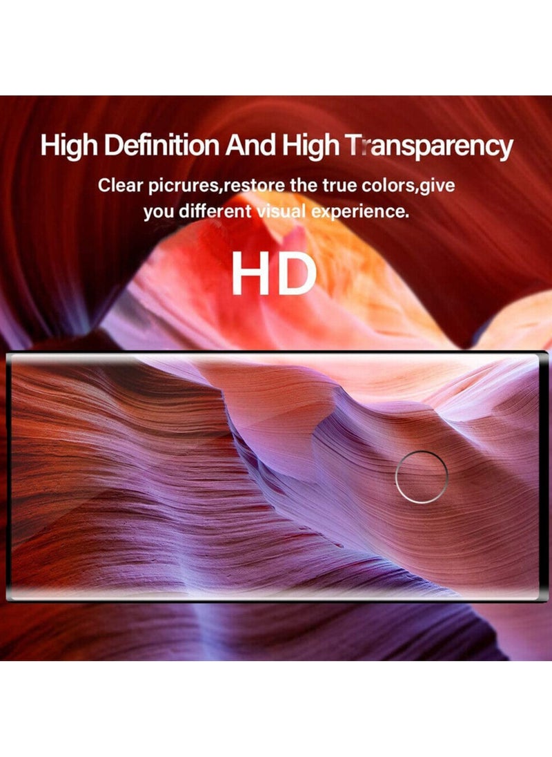 Generic - Tempered Glass Screen Protector Full HD Quality Tempered Glass Anti-Scratch Edge to Edge Coverage with Easy Installation Kit Fingerprint Unlock For Samsung Galaxy S21 Ultra - Image 1
