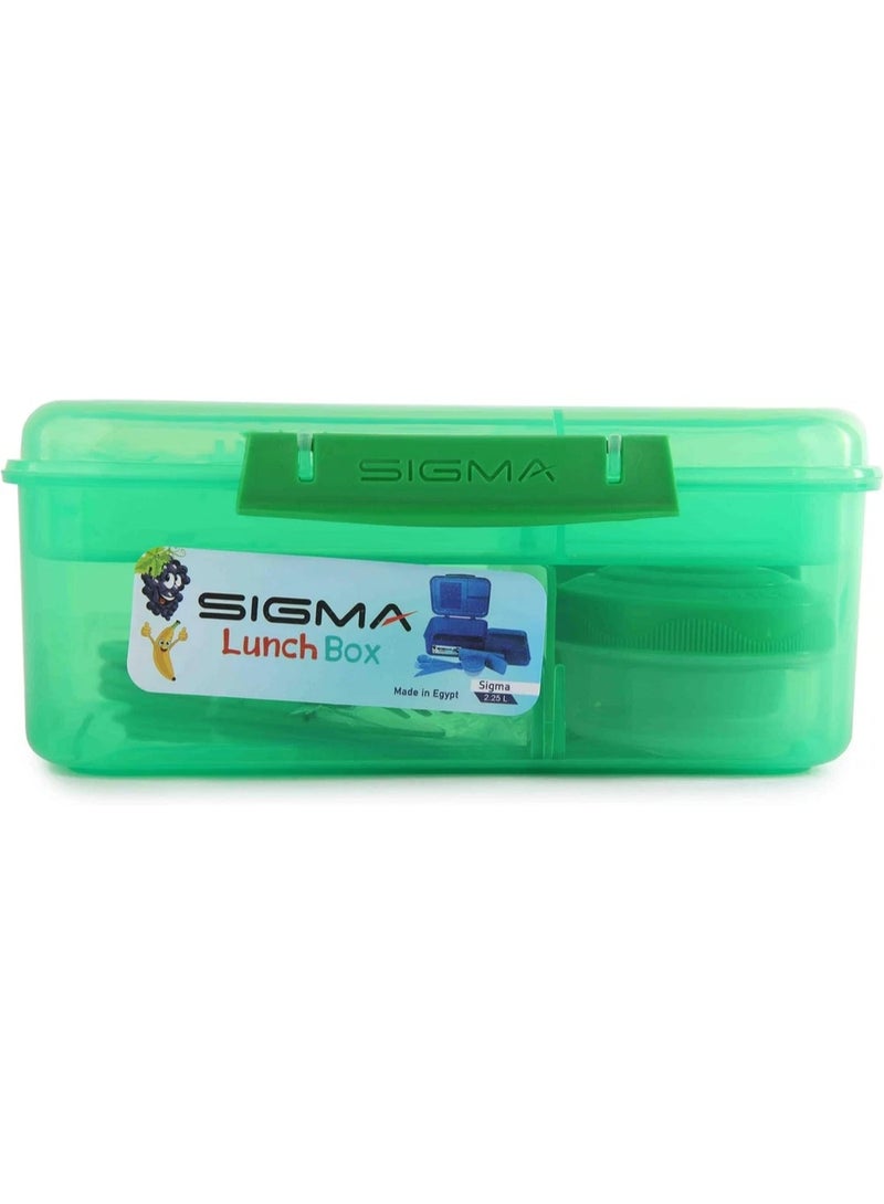 SIGMA Lunch Box 2.25L dark green - Image 2