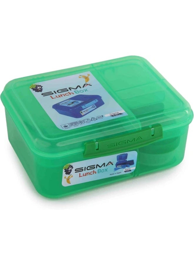 SIGMA Lunch Box 2.25L dark green - Image 1