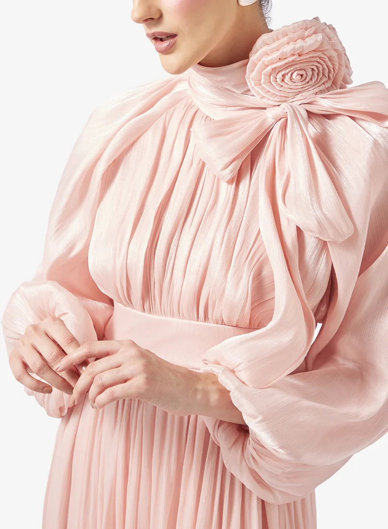 Khizana  Ruched A-line Dress for Women | Best Price UAE