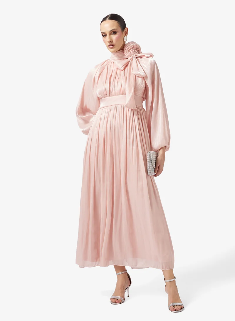 Khizana  Ruched A-line Dress for Women | Best Price UAE