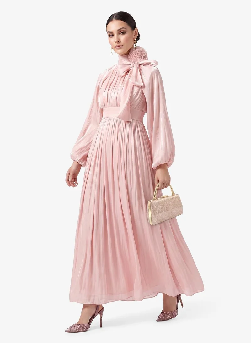 Khizana Ruched A-line Dress
