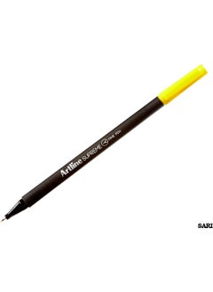 Artline Supreme Fine Pen 0.4 mm Felt Pen Yellow 