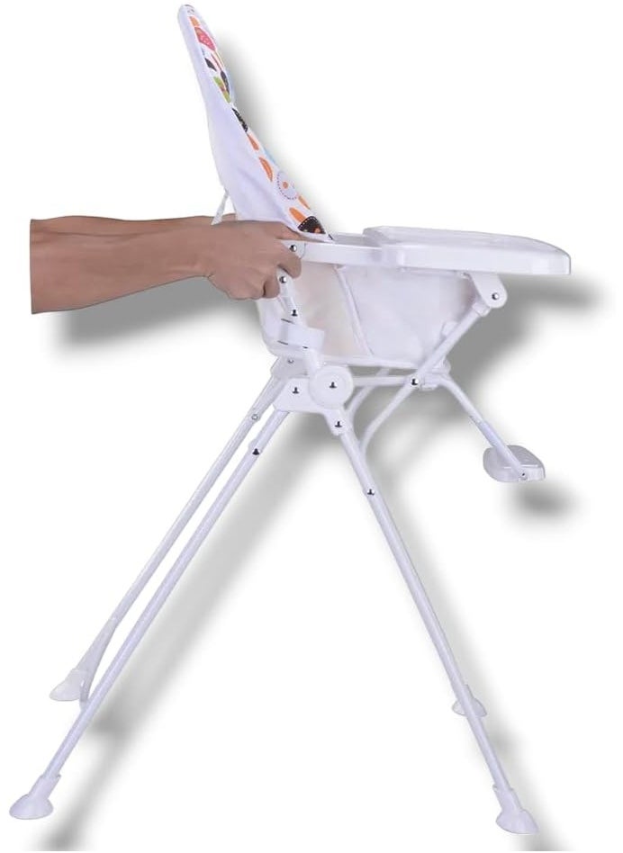 Mamalove Mamalove Convertible High Chair & Toddler Seat – Multi-Design with Colorful Balloon Print | Adjustable Feeding Chair for Babies & Kids  - Image 4