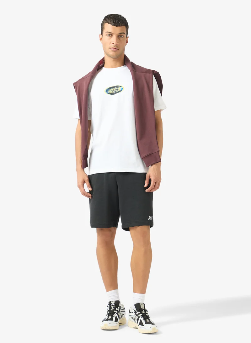 New Balance WHITE (WT) Heat Map Brand Graphic T-Shirt for Men | Best Price UAE