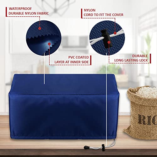INF Nylon Dust Proof Water Proof Washable Wet Grinder Cover For Table Top 2 Litre Ultra Perfect Plus, Perfect S, 1.25 Litre Ultra Mini (Blue) - Image 2