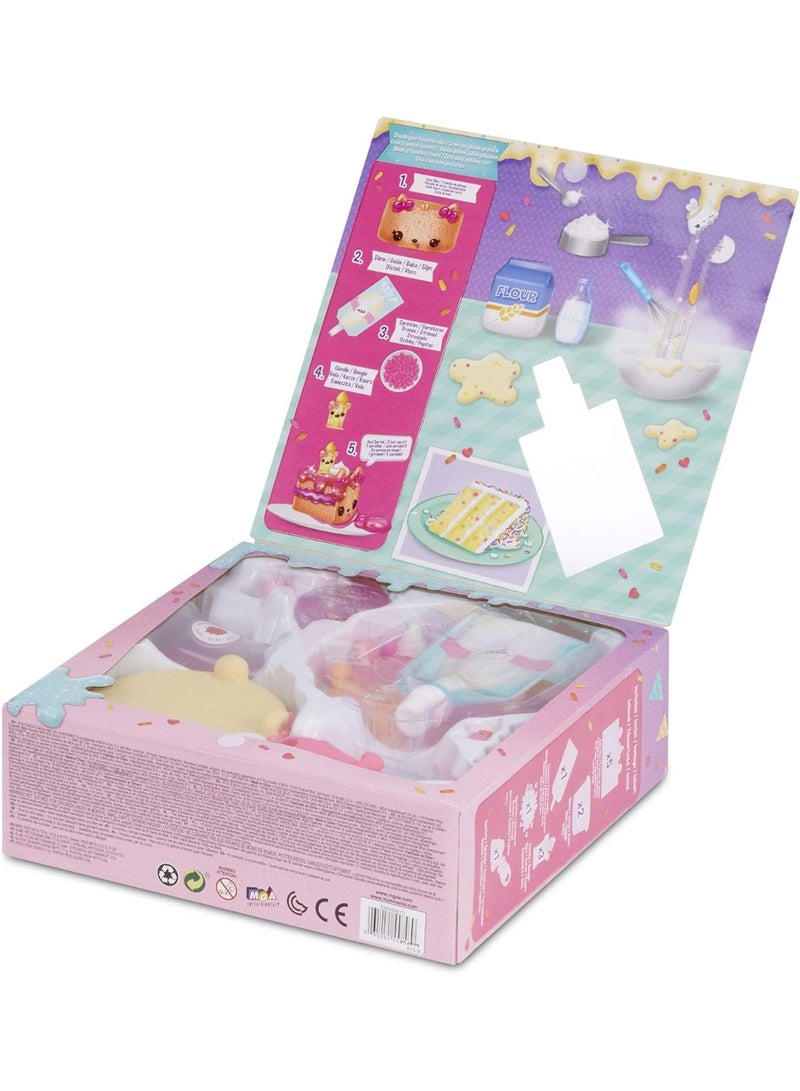 Num Noms Snackables Birthday Cake Slime Kit with Slime & Toppings - Image 2
