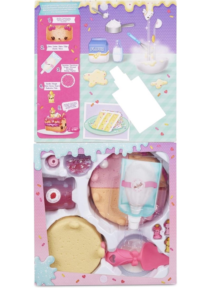 Num Noms Snackables Birthday Cake Slime Kit with Slime & Toppings - Image 5