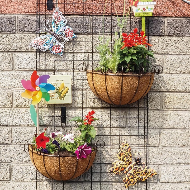 NACETURE Gridwall Hooks- 16 Pcs Display Hooks for Grid Wall Panel- Grid Wall Hooks with Extra Hook On The Bottom- Durable Wall Grid Panel Hooks for Hanging Retail- Peg Hooks for Gridwall - Image 2