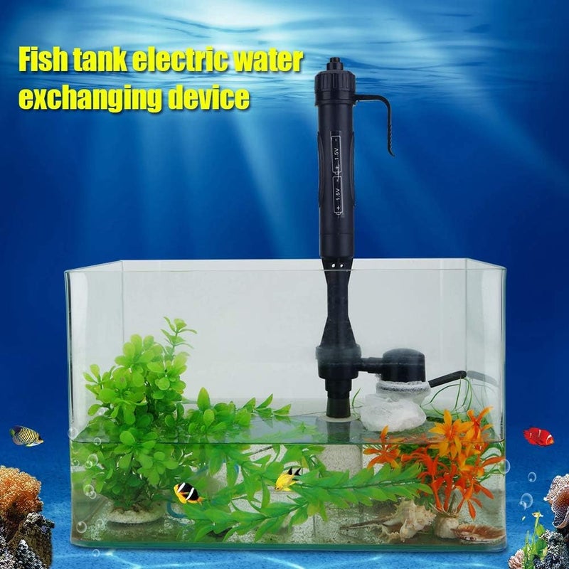 klarako Fish Tank Gravel Cleaner Electric Aquarium Pump Filter Water Changer Fish Tank Cleaning Changing Tools - Image 4