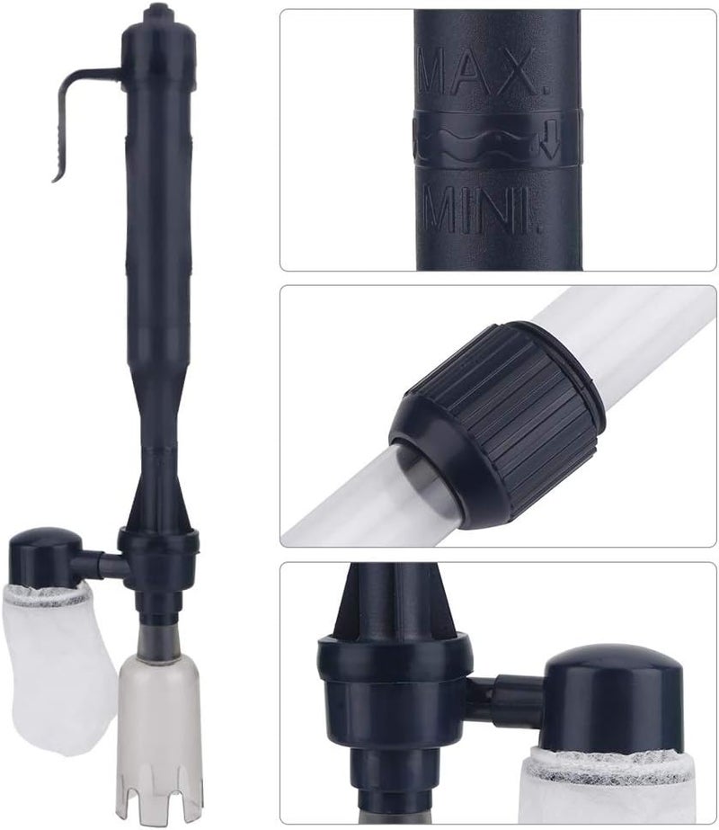 klarako Fish Tank Gravel Cleaner Electric Aquarium Pump Filter Water Changer Fish Tank Cleaning Changing Tools - Image 5