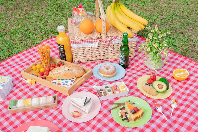 POSATE 60PCS Colorful Disposable Plastic Plates  Heavy Duty Plates for Wedding/Party  30PCS Dinner Plates 10.25 and 30PCS Dessert/Salad Plates 7.5  Colorful Plates for Party Event - Image 5