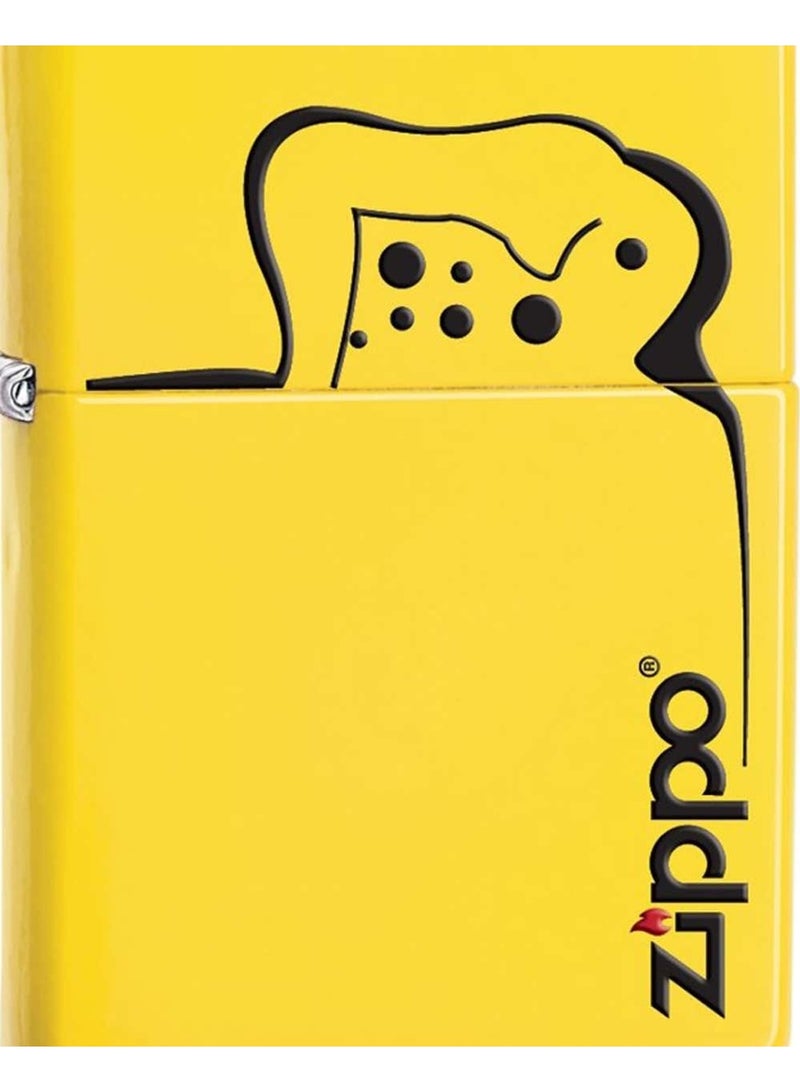 Zippo ولاعة جيبو الليمون الجيبية (صفراء) - 28062-24839 - Image 2
