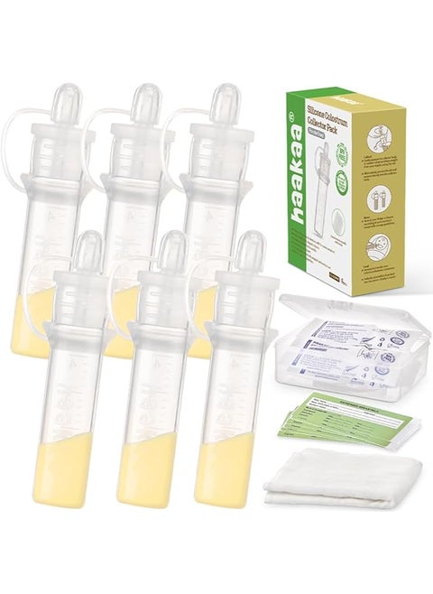 Silicone Colostrum Collector Set 4 Ml