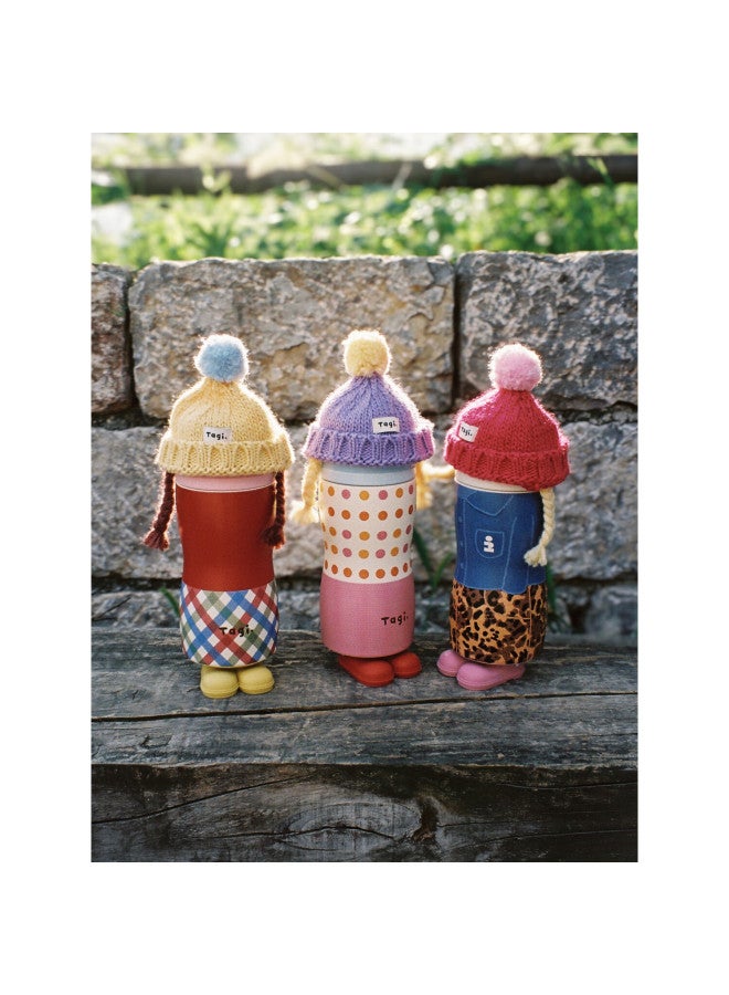 Tagi. Tagi "dress-up Game" Double Drink Insulated Bottle 316l Water Bottle Thermal Cup Birthday Gift 480ml - Blueberry Leopard Print - Image 4