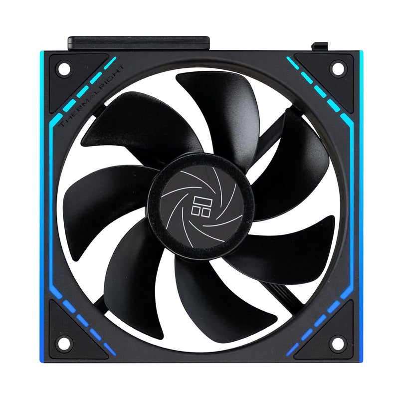 Thermalright TL-M12QR 120mm Reverse PC Case Fans, PWM ARGB Fans, 1500RPM Quiet Cooling, Daisy-Chain, Infinity Mirror Lighting, 1-Pack - Image 2