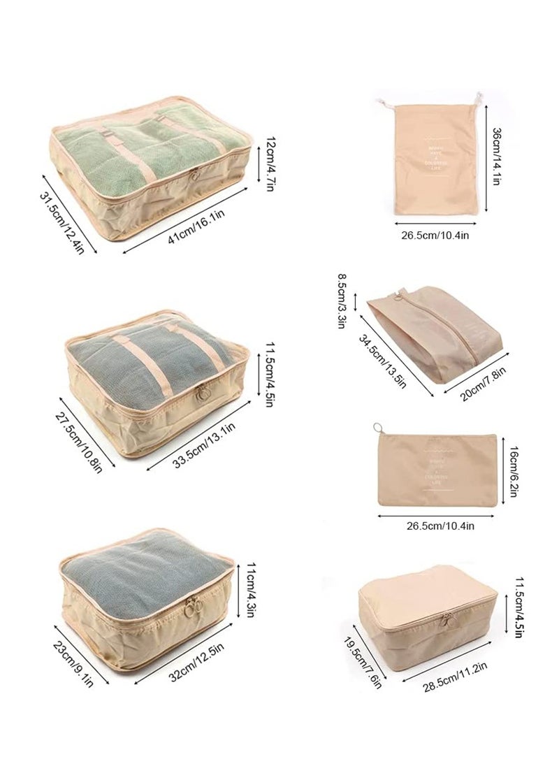 HomarKet 7 Pack Foldable Organizers Storage Bag Set  - Image 2