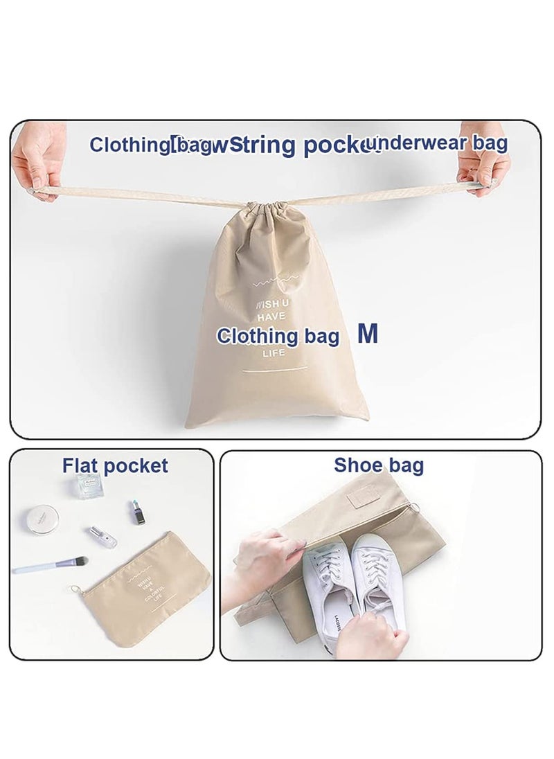 HomarKet 7 Pack Foldable Organizers Storage Bag Set  - Image 4
