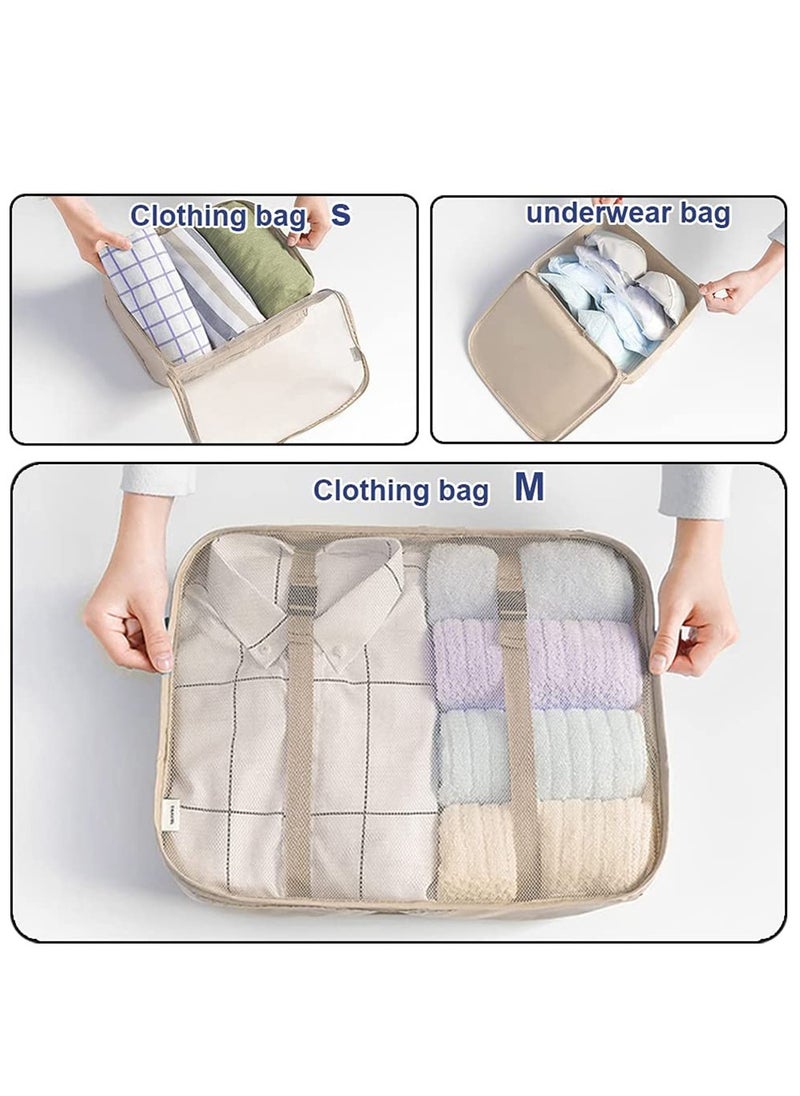 HomarKet 7 Pack Foldable Organizers Storage Bag Set  - Image 3