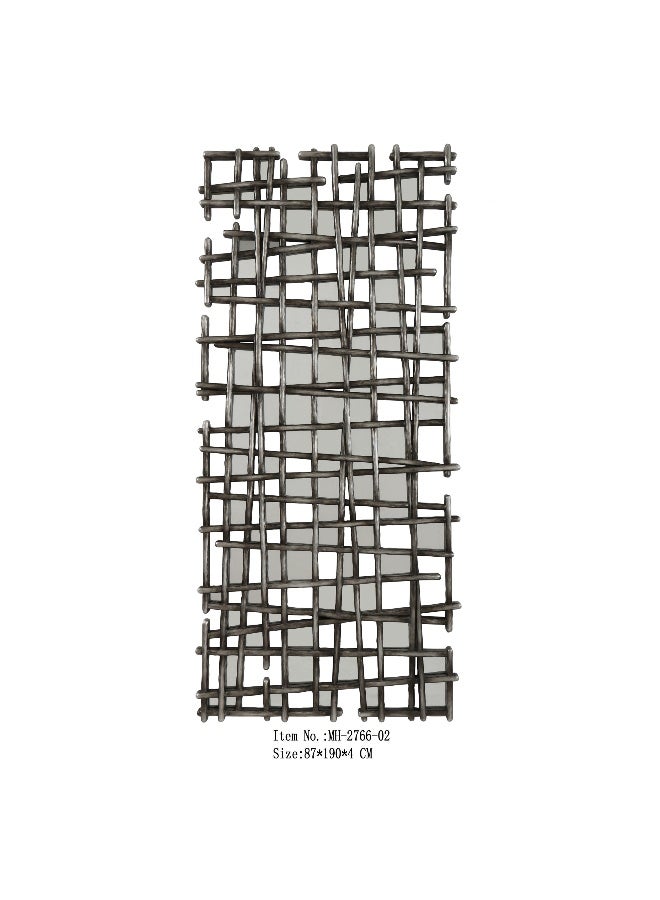 Kiana home furnishing Waffle Wall Art - Rectangle 
