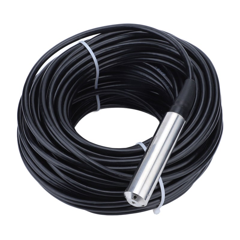 Liquid Level Sensor 4‑20ma High Precise Stainless Steel Water Level Transmitter with 33m Waterproof Cable for Reservoir - Image 1