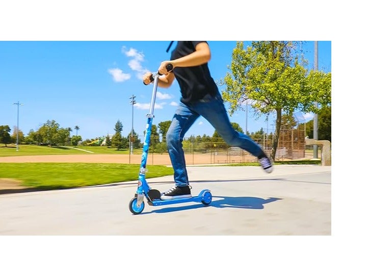 Razor A Kick Scooter for Kids - Blue Camo Shark Edition - Image 1