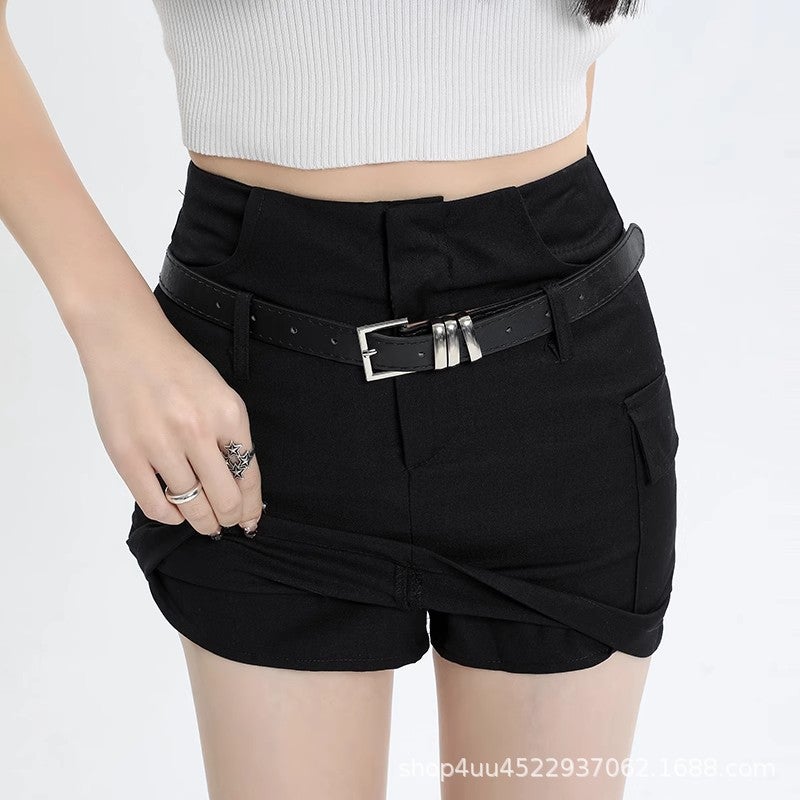 Suit Short Skirt For Women Summer Fashion High-Waist Slim Workwear Skirt Anti-Exposure A-Line Hip Skirt - Image 5