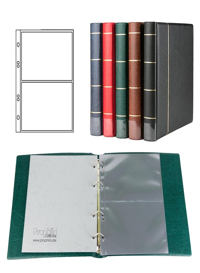 Prophila Collection Prophila Postcard Album with 20 Pockets for 40 Postcards - Image 1