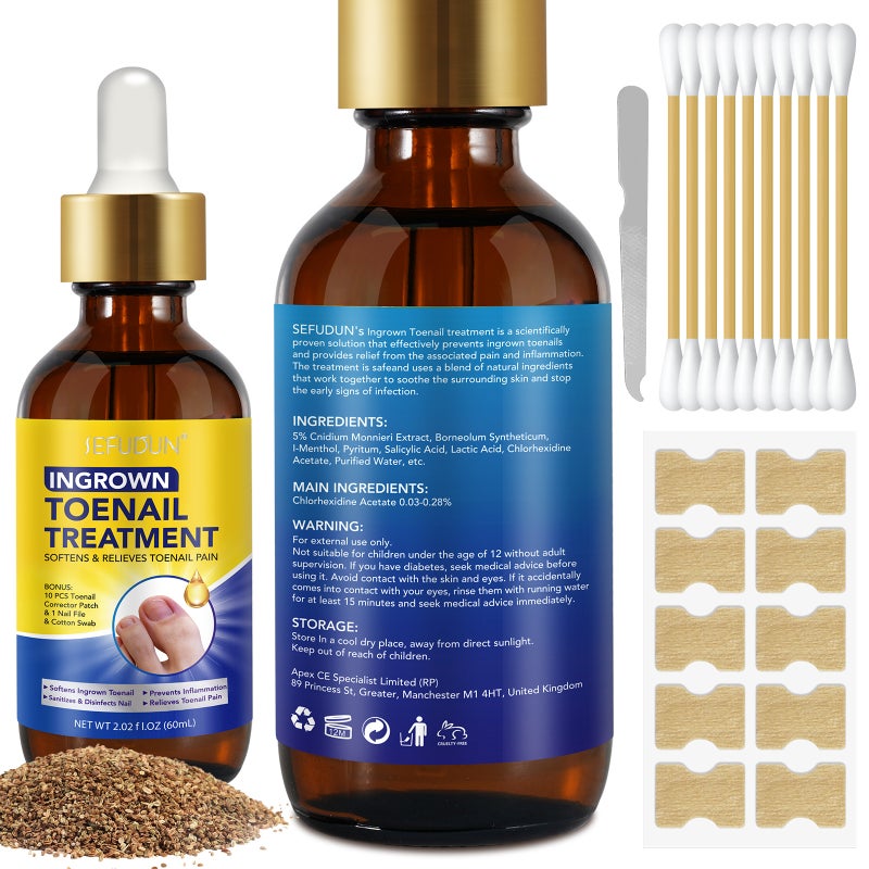SEFUDUN Ingrown Toenail Repair Kit for Thick and Onychomycosis Nails - Image 4