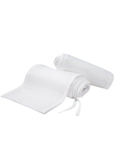 MIXDE Baby Cot Bumper,Baby Boys Girls Nursery Breathable Crib Bed Liner Bumper Set,Airflow Safe 3D Mesh Crib Liner  - Image 3