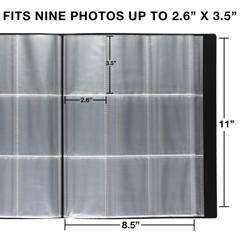 Samsill 288 Pockets Photo Album for Fujifilm Instax Mini LiPlay 12 11 9 8 40 Evo 7s Instant Camera/Mini Link Printer, Polaroid Snap Touch Pic-300 Z2300 Mint Zip Instant Camera Printer - Image 3