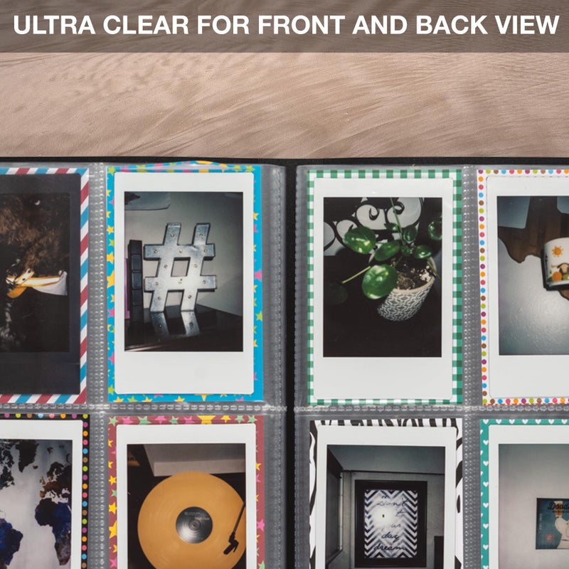 Samsill 288 Pockets Photo Album for Fujifilm Instax Mini LiPlay 12 11 9 8 40 Evo 7s Instant Camera/Mini Link Printer, Polaroid Snap Touch Pic-300 Z2300 Mint Zip Instant Camera Printer - Image 5