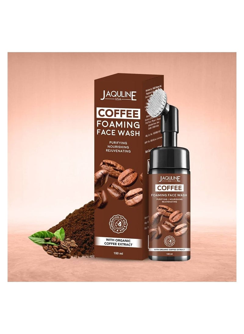 Jaquline USA Coffee Foaming facewash 150ml - Image 2