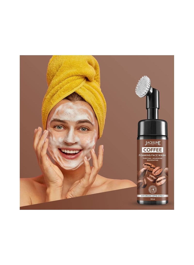 Jaquline USA Coffee Foaming facewash 150ml - Image 3