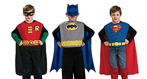 Rubies DC Comics: DC Superheroes Costume Set for Kids, Boy's No Size - Image 1