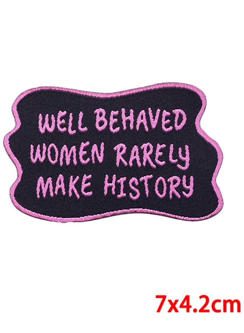 Project Nomad Velcro Hook Patch, Tacti-Cool HERS  Collection, Woman Power 4  for bag/vest, tech gadgets for kids & adults, for school backpack, for pencil case, for gym bag, gift for men/women 7x4.2 - Image 1