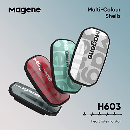 Magene H603 Chest Strap Heart Rate Monitor, ANT+ and Bluetooth Compatible with Fully Adjustable Strap, iPhone & Android Compatible - Image 5