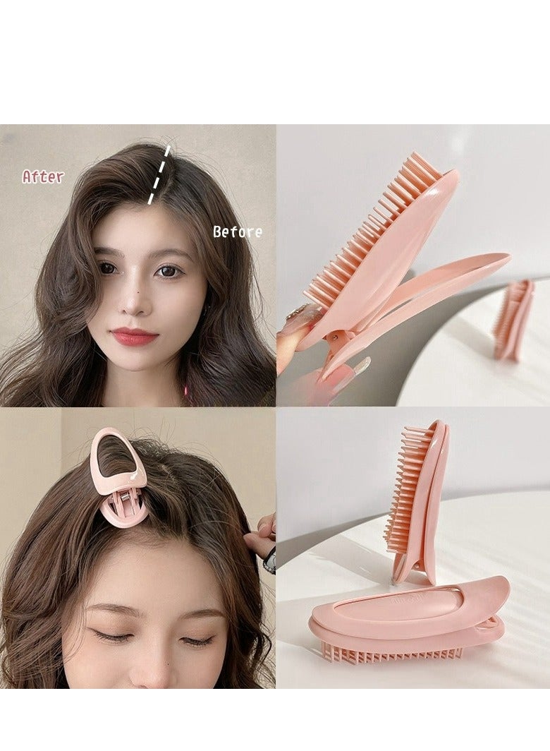 4pcs Volumizing Hair Root Clip -Natural Fluffy Hair Root Clip,Hair Clips Set,Hair Volume Clips for Roots,Root Clips For Curly Hair,Volume Hair Clip for Women Heatlessly Invisible Hair Root Fluffy